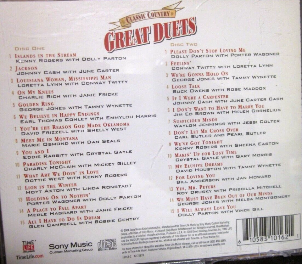 Nice! TIME LIFE 19 CD Set Lifetime Of Country Romance Golden Age Classics - Image 4 of 4