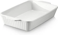 Large Deep Bottom Lasagna Pan for Oven, Oven Safe and Durable Baking Pan