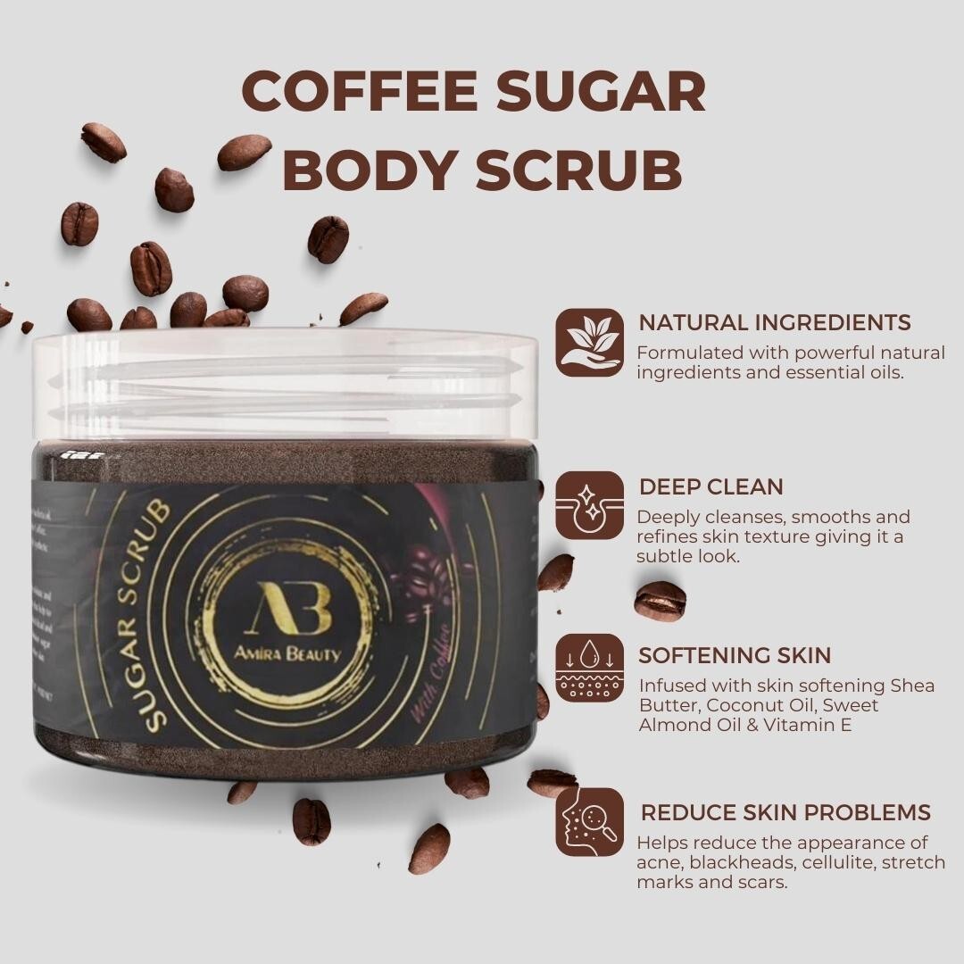  Coffee Sugar Body Scrub 