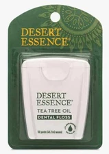 Desert Essence Dental Floss Tea Tree Oil - 50 Yards (22024) 1 Pack