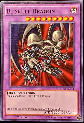 Yugioh Black Skull Dragon - 1st Edition - NM+ Card - B. Skull | eBay