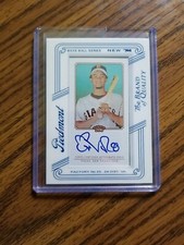 2010 Topps 206 Mini Framed Autographs Piedmont Eugenio Velez