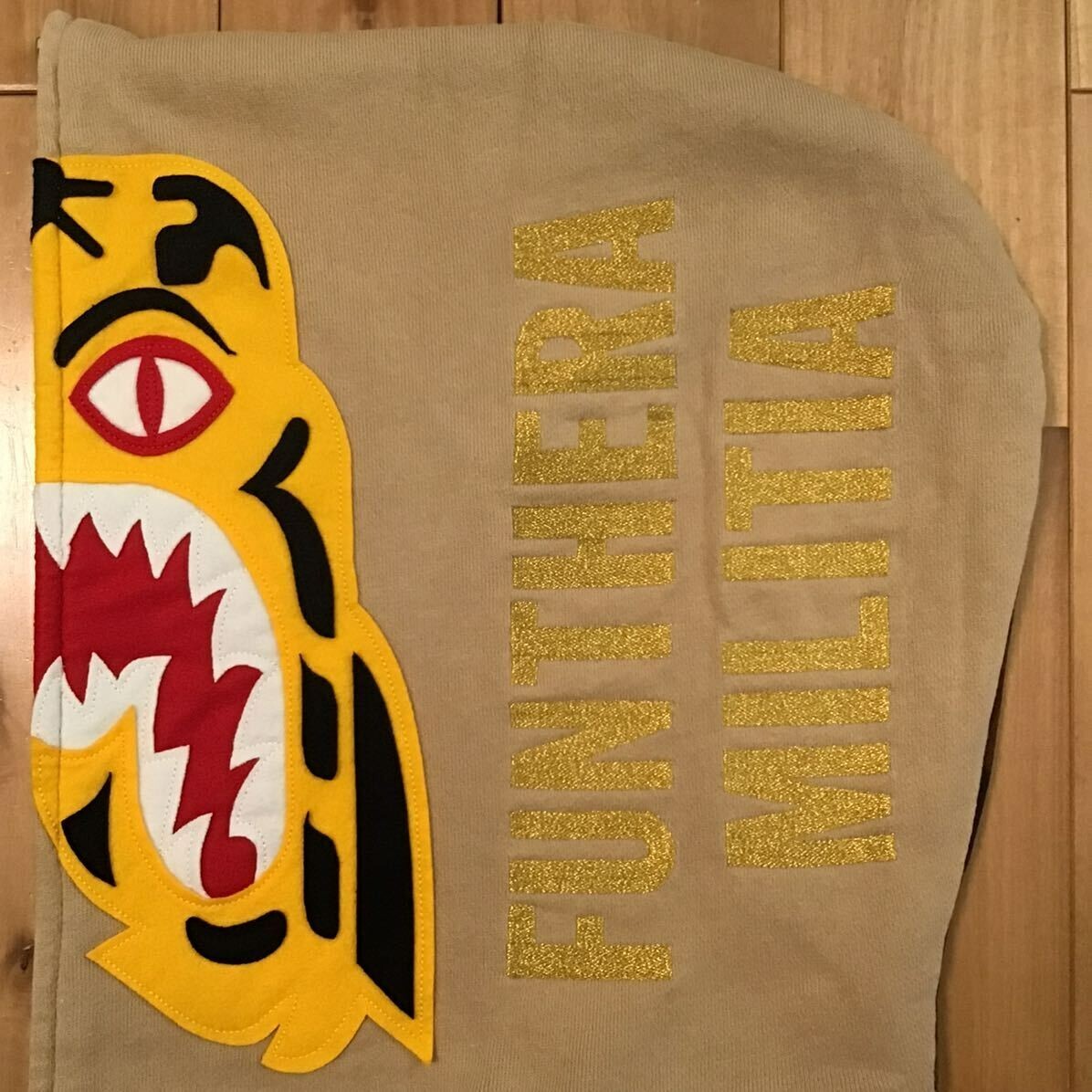 BAPE Tiger full zip hoodie brown camo a bathing ape NIGO Size L | eBay