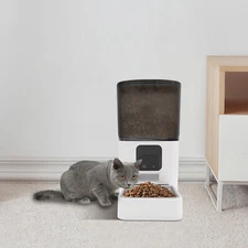 6L/5.45Qt Automatic Smart Pet Food Dispenser Automatic Cat Dog Food Dispenser