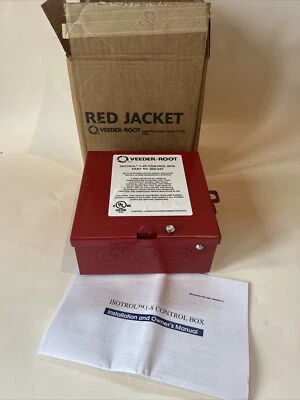 RED JACKET, VEEDER- ROOR RED JACKET 880-047 VEEDER ROOT 1-8R Isotrol Control Box 3 Wire 240V AC 50/60 Hz