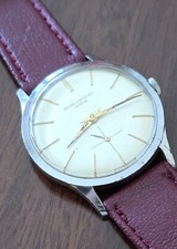 Orologio BAUME & MERCIER Meccanico  Acciaio Fondello Vite Original Dial Vintage
