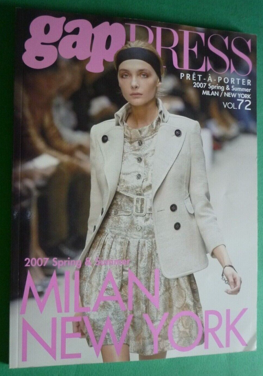 Gap Press Magazine 72 Pret a Porter 2007 Spring Summer Milan New
