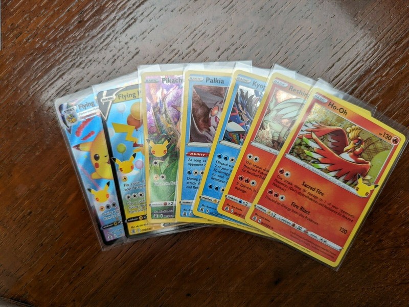 Pokemon TCG - Celebrations 25th Anniversary - Holo, V & VMAX Cards