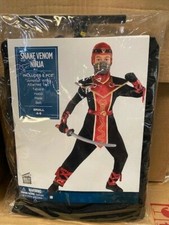 Kids Ninja Costume Halloween Fancy Dress - Size Small NEW 