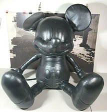 Coach Mickey Mouse Plush Doll Leather Stuffed Collectibles Collector Item Large