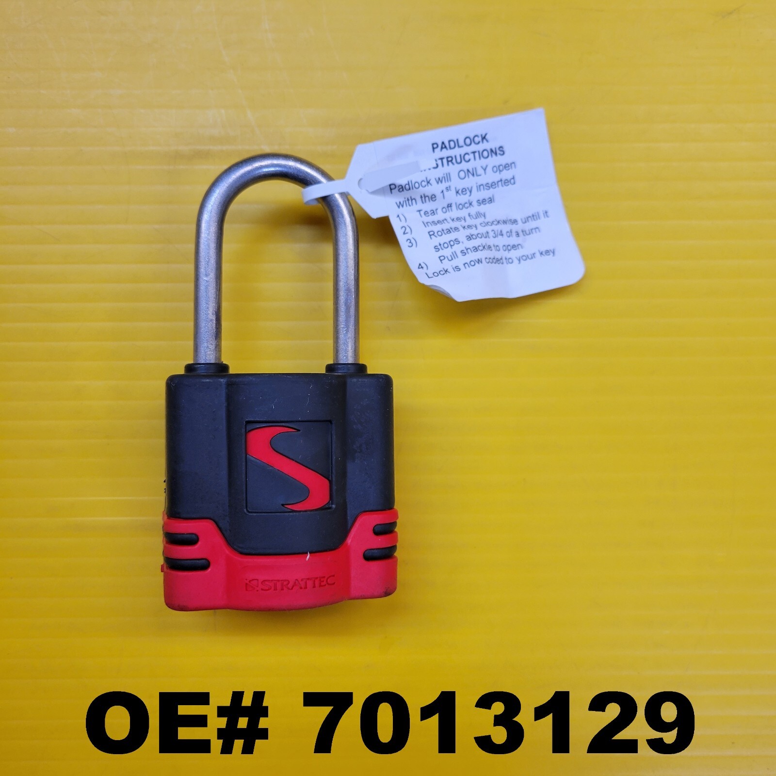 NEW SEALED Strattec Codeable Padlock Pad Lock OE#7013129 for Chrysler ...