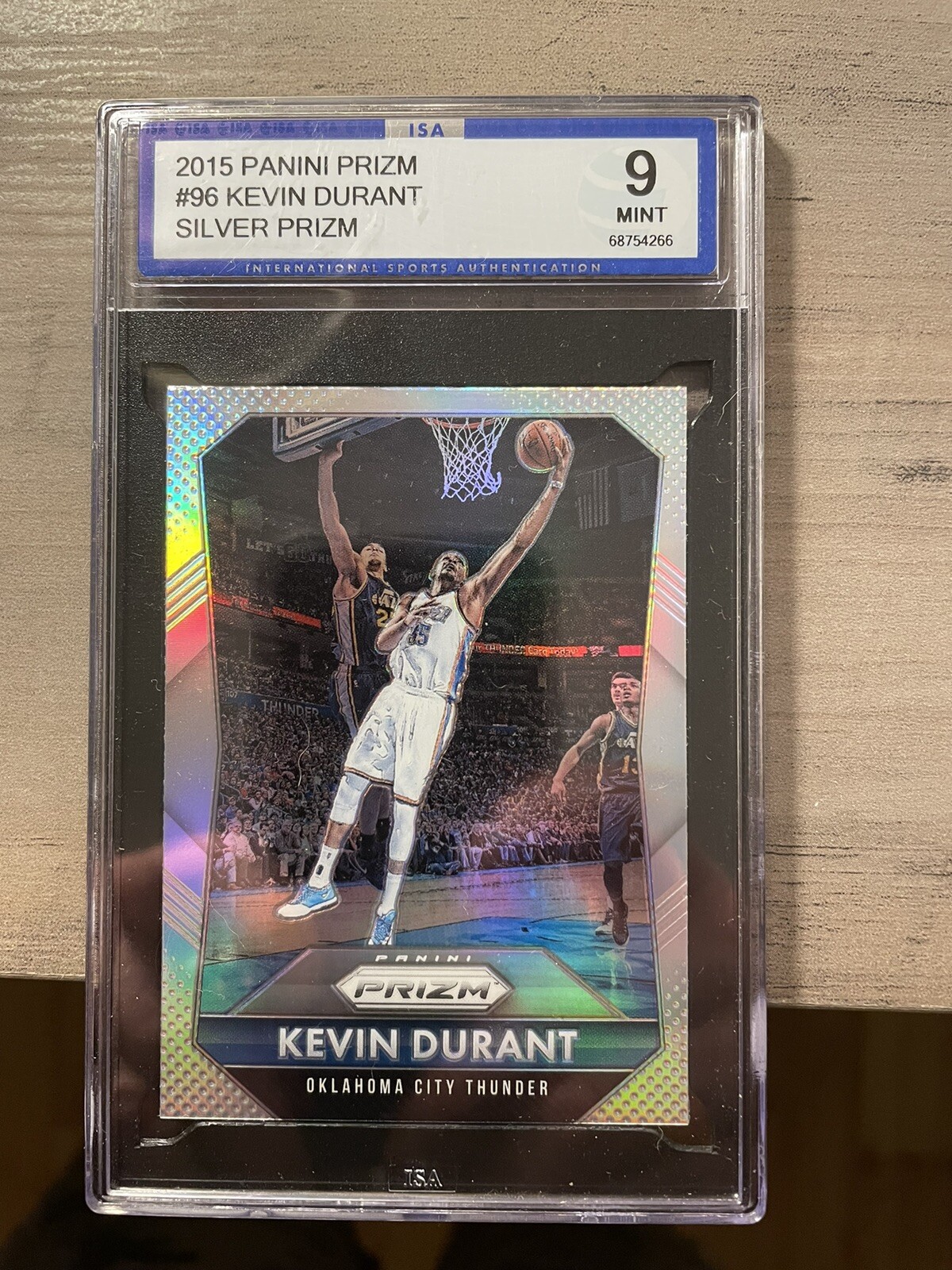 2015-16 Panini Prizm #96 Kevin Durant Silver Prizm