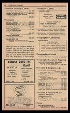 1975 Conoly Drug Inc. Store Devine Texas Luis RX Prescriptions Vintage Print Ad