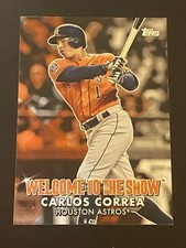 ⚾ 2022 Topps Baseball Welcome to the Show Insert #WTTS-30 Carlos CORREA ⚾