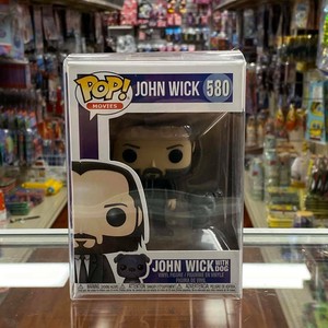 Funko POP Movies JOHN WICK #580 with Dog Vinyl Figure with protector *MINT 889698472388 | eBay