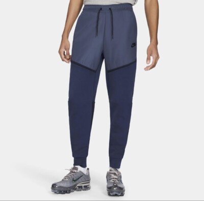 Nike Sportswear Tech Fleece Woven Joggers Midnight Navy Men s L CZ9901-410