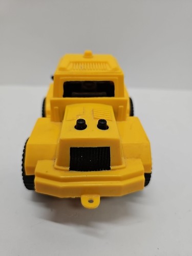 (Lot Of 2)Caterpillar And TootsieToy Bulldozer Front Loader Plastic Yellow Black - Picture 12 of 16