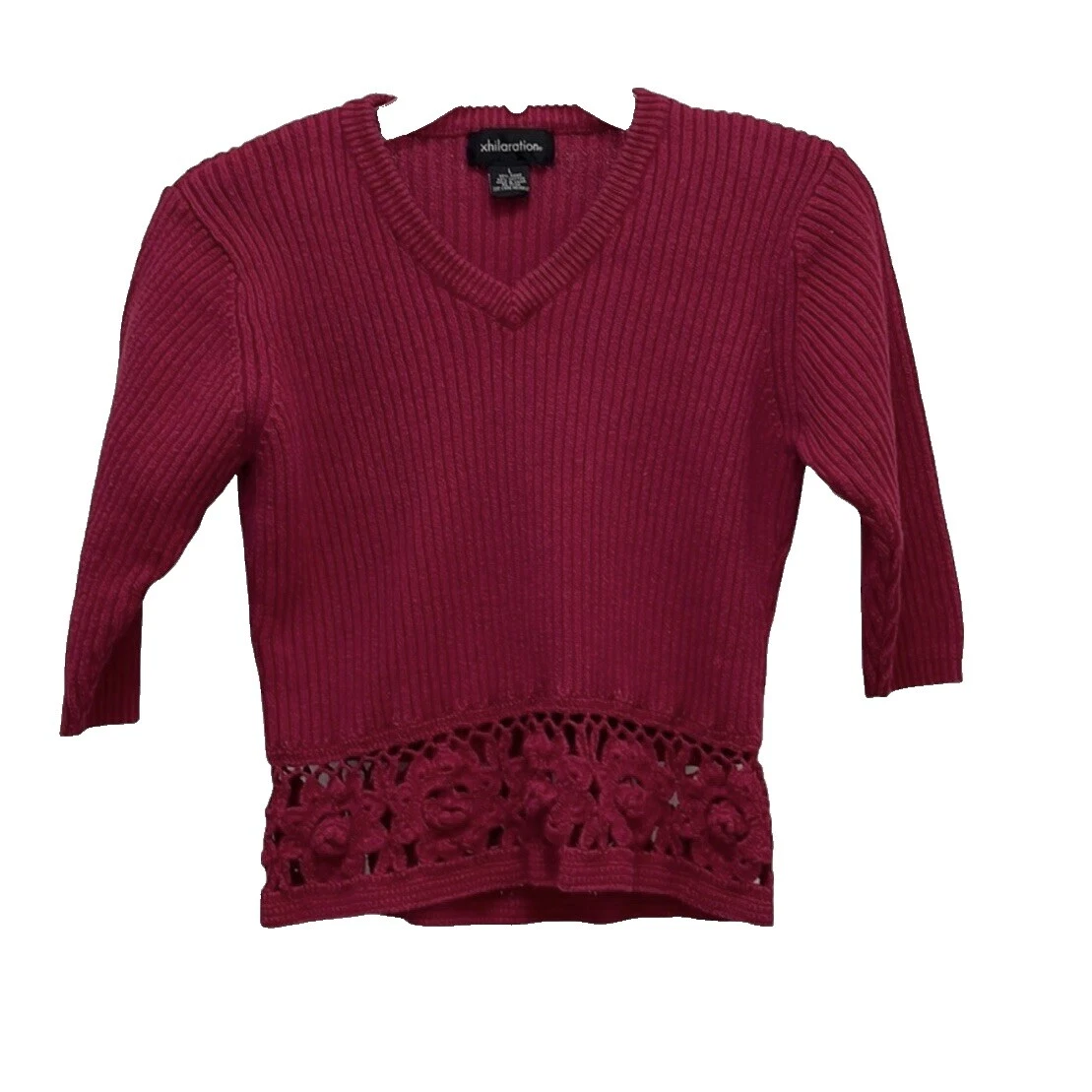 Patrón sólido algodón Xhilaration Suéteres para mujer