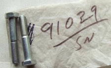 Snapper 7091029 Bolt 91029 7091029YP ~ Quantity of 2 ~ Free Shipping