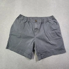 Chubbies Shorts Mens XL Gray 7" Regular Fit Stretch Waist The Khakinators