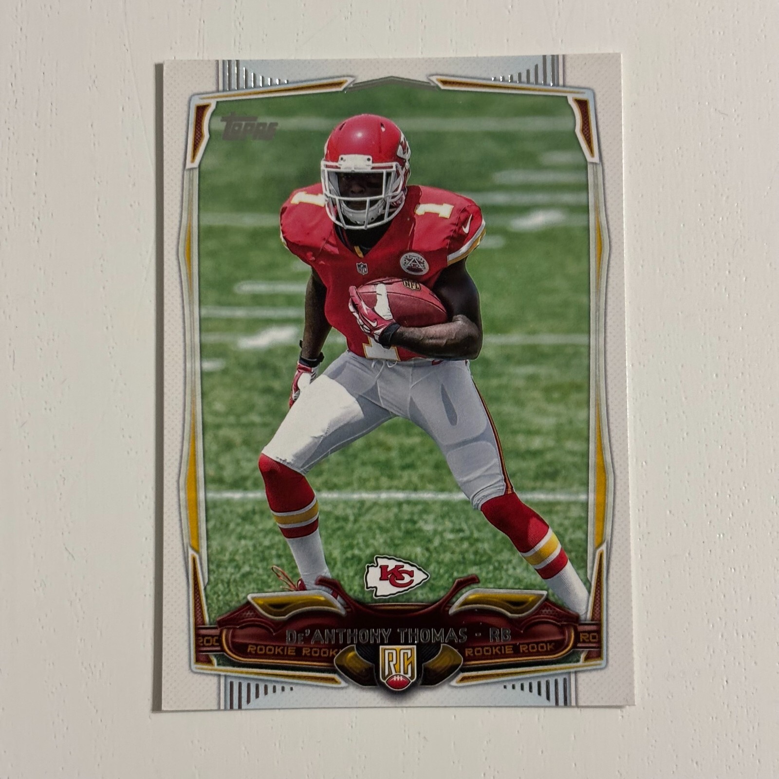 2014 Topps - Base #341 De'Anthony Thomas (RC)