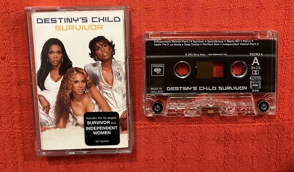 DESTINY'S CHILD - CASSETTE TAPE WITH STICKERS - SURVIVOR - Image 2 of 4