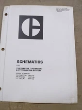 CAT Schematics For 776 Tractor,776 Wagon & 777 Truck Air System Manual