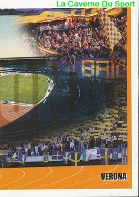 34 HELLAS VERONA 2/2 ITALIEN TEAMS TEAM STICKER SUPER FUSSBALL 2001 PANINI