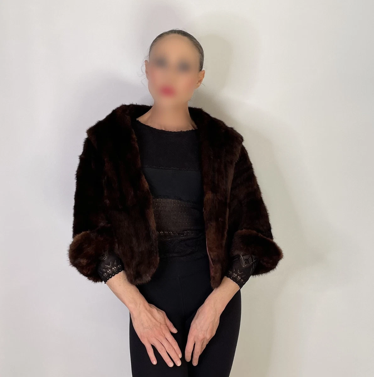 Mink stole hotsell coat