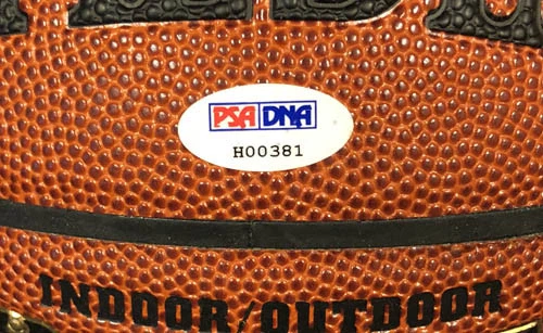 Elvin Hayes SIGNED I/O Basketball +HOF 90 Washington Bullets PSA/DNA AUTOGRAPHED - Image 3 of 3