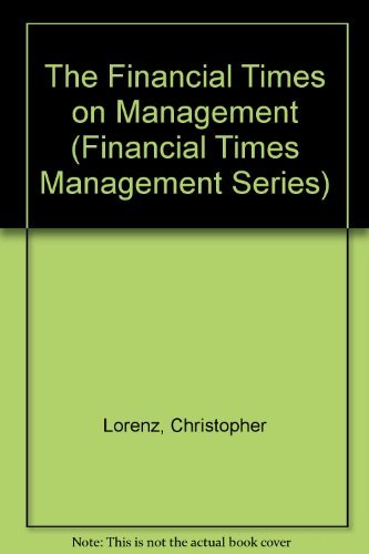 The Financial Times on Management (Financial Times Management Se