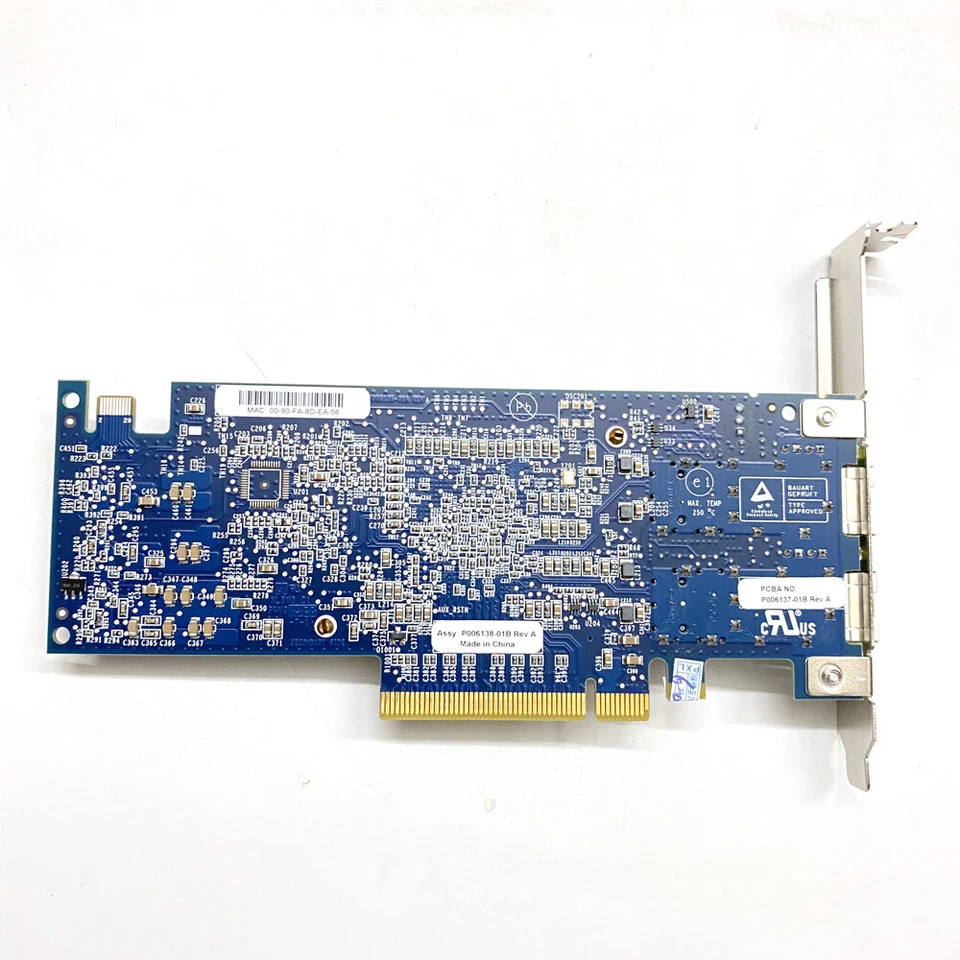 IBM 49Y7942 49Y7941 Emulex SFP+ 10GB Gigabit Ethernet Virtual Fabric Adapter - Image 3 of 4