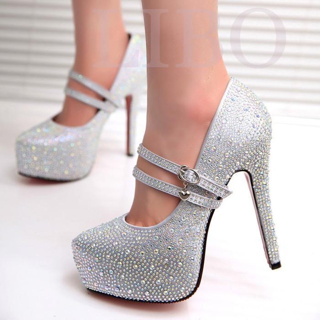 glass slipper prom shoes