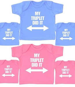 triplets matching outfits