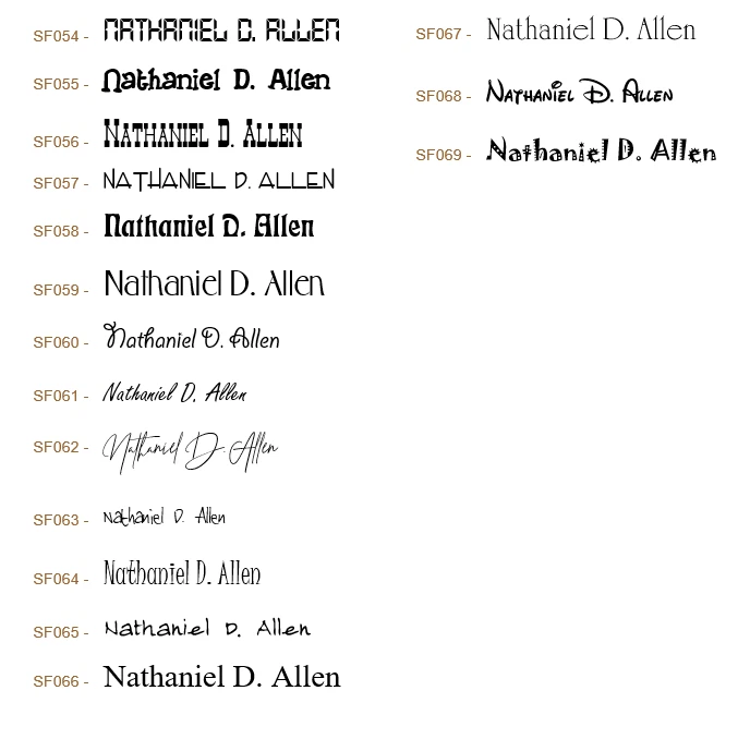 Custom Signature Self-Inking Stamp | Stamp with Name | Custom Name Stamper - Image 4 of 4