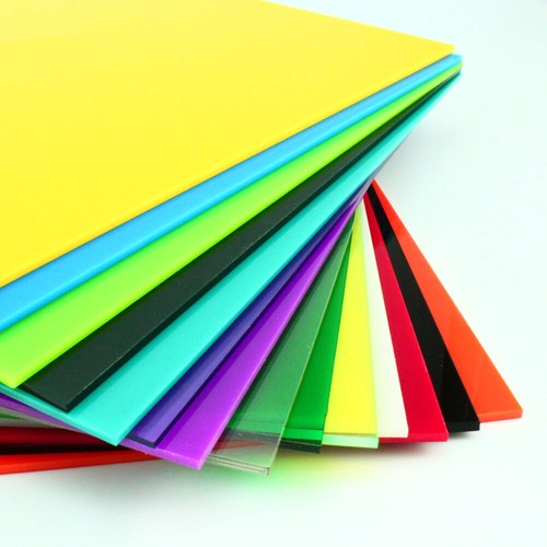 Bunt Acrylplatte Zuschnitt 2,3mm Stark Acrylglas Kunststoffplatte 150mm x 150mm - Bild 5 von 8