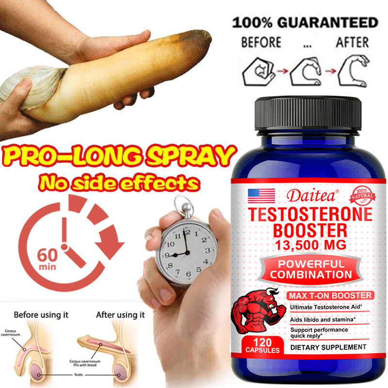 Potenciador de testosterona 13500 mg Tribulus Terrestris Ginseng potenciador de testosterona