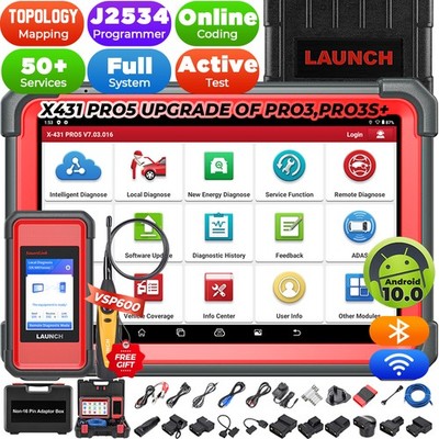 X431 PRO 5 PAD V Profi OBD2 Diagnosegerät ALLE SYSTEM ECU Programm Coding