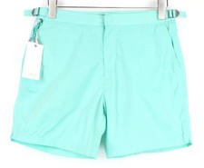 SCOTCH SODA Aloha London Men Swimwear S Nylon Ocean Blue Side-Adjusters Trunks