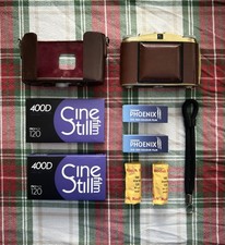 Agfa Isolette II Solinar 75mm F3.5 - CLA  d/New Leatherette/New Bellows - BUNDLE 