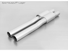 Remus Edelstahl Sport-Vorschalldämpfer Ø76mm Ford Mustang VI Coupe Cabrio 5.0GT