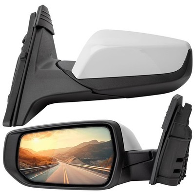 LOIYLLEN Left Driver Side Mirror Replacement for Chevy 3Pins-Left, White 