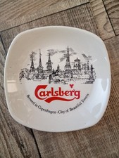 Authentic Wade Carlsberg Larger Advertising Plate Dish Ashtray