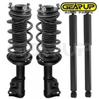 4X Front Rear Complete Struts Shocks for 2006-2011 Honda Civic 1.8L DX EX LX