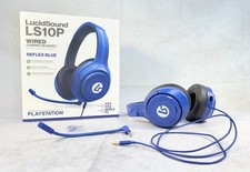 LucidSound LS10P Wired Gaming Headset, Reflex Blue - Brand New NIB