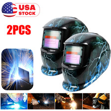 True Color Solar Auto Darkening Welding Helmet Arc Tig Mig Grinding Hood Mask