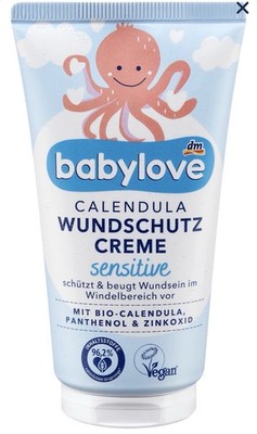 babylove Calendula Diaper Cream Sensitive   German Babycare   dm Exclusive