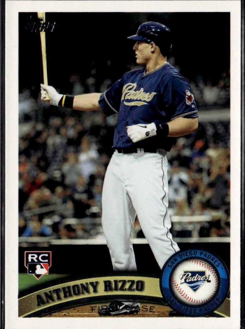 2011 Topps Update #US55 Anthony Rizzo