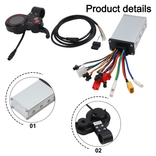 Écran LCD Compteur Vitesse Trottinette Kugoo - Connecteur 6 Broches Étanché