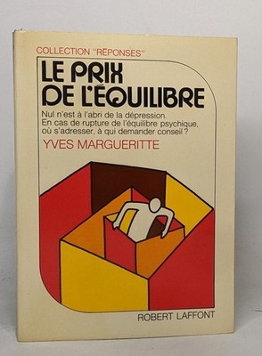 Der Preis des Gleichgewichts | Margueritte Yves | Guter Zustand